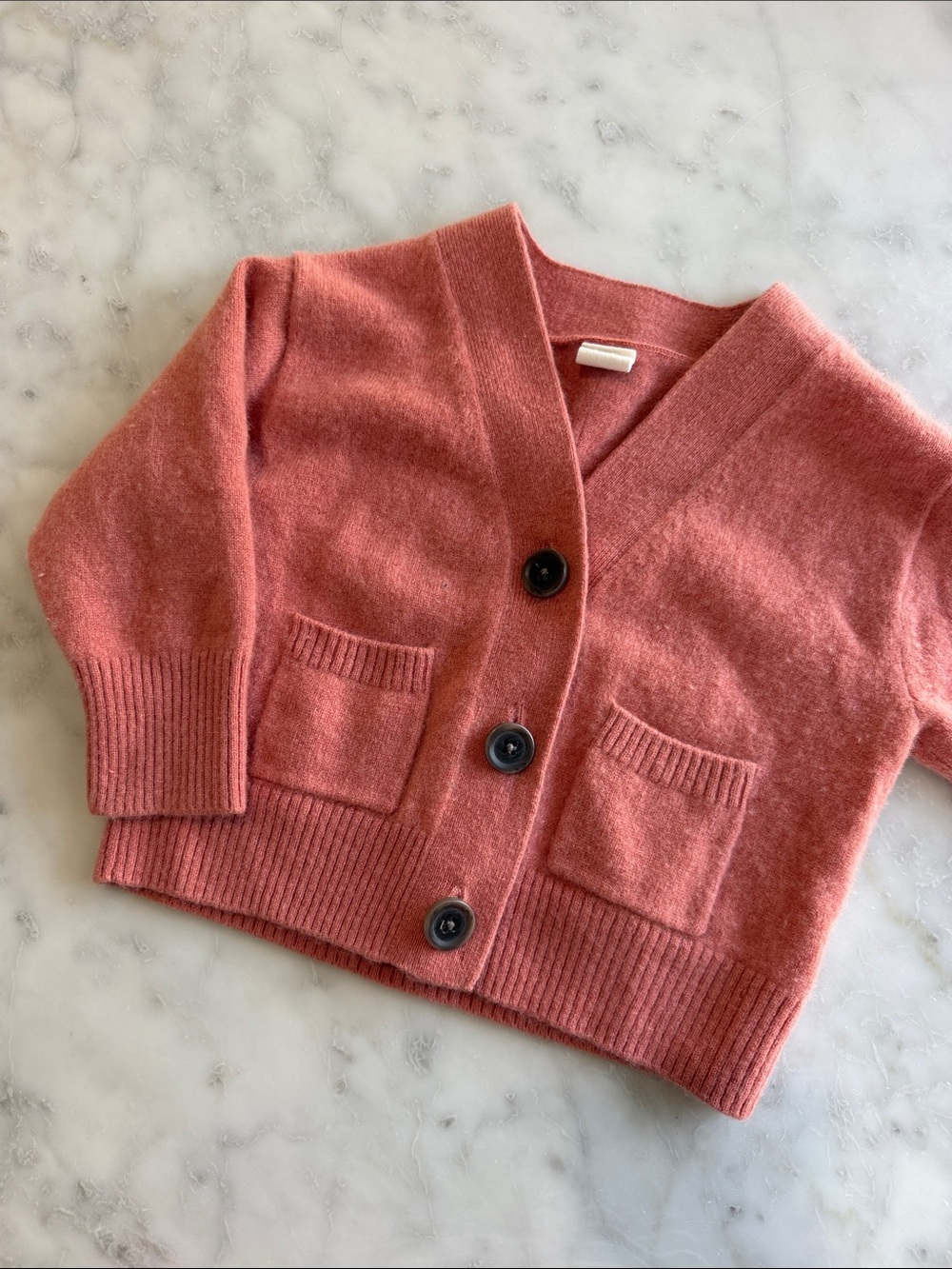 Banana Republic 18m Pink Cashmere Cardigan